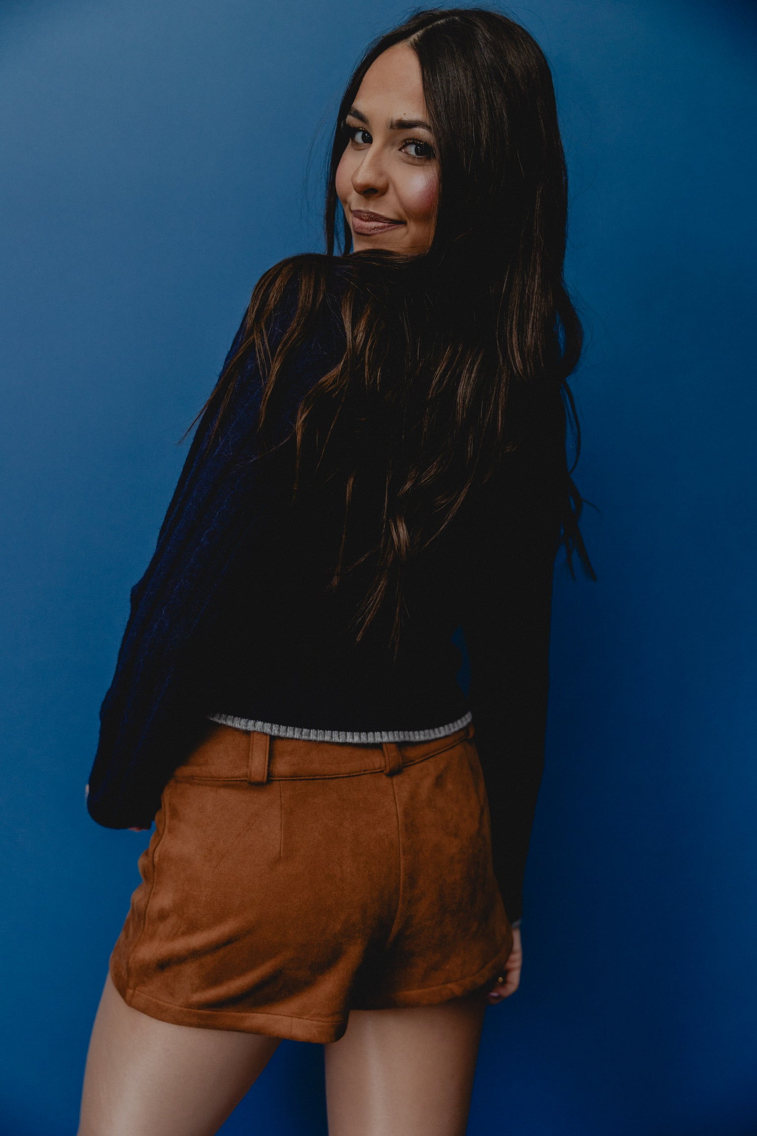 トップス Her lip to Share The Love Knit Top navy Her Lip to Share The Love Knit Top navy