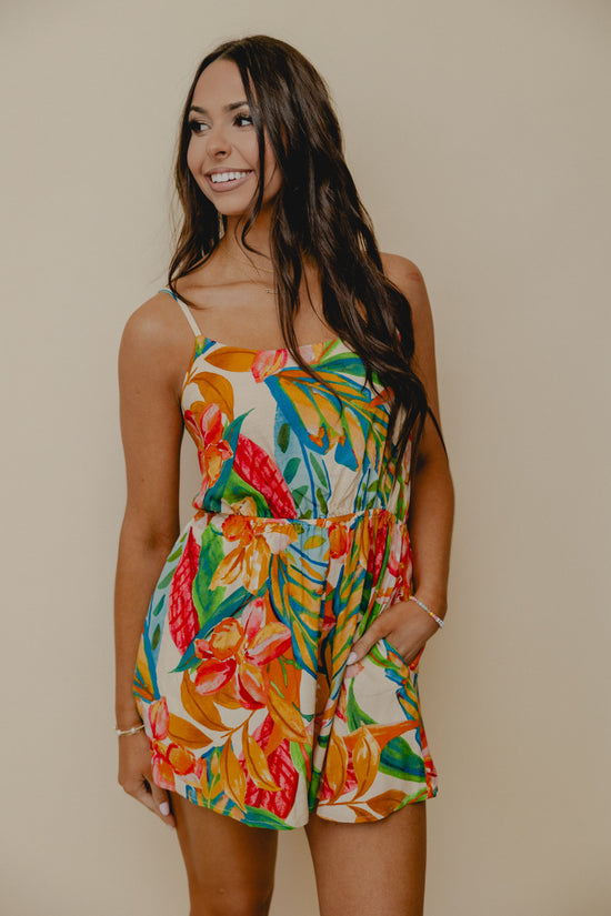 Hidden Haven Romper Multi