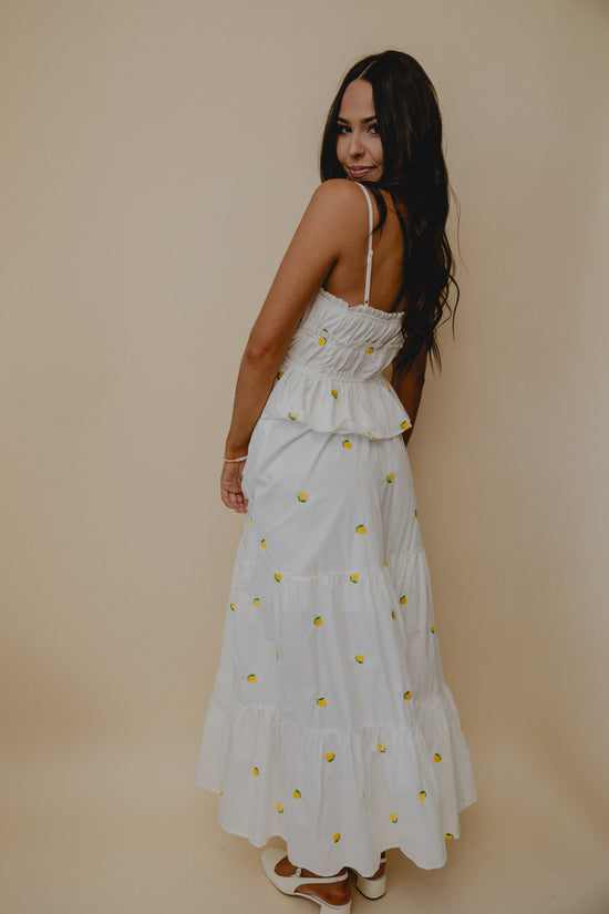Pucker Up Smock Tank Lemon