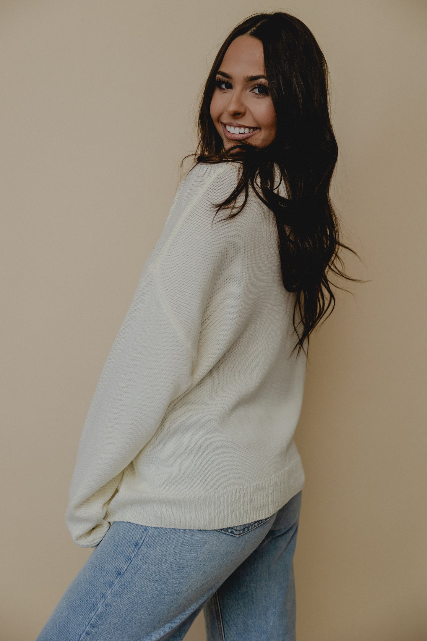 At The Stables Cardigan White