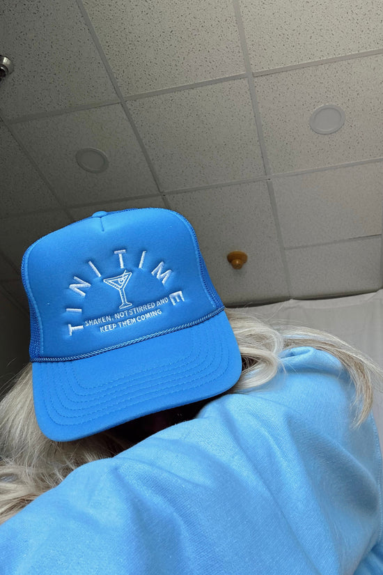 'Tini Time Trucker Hat Blue