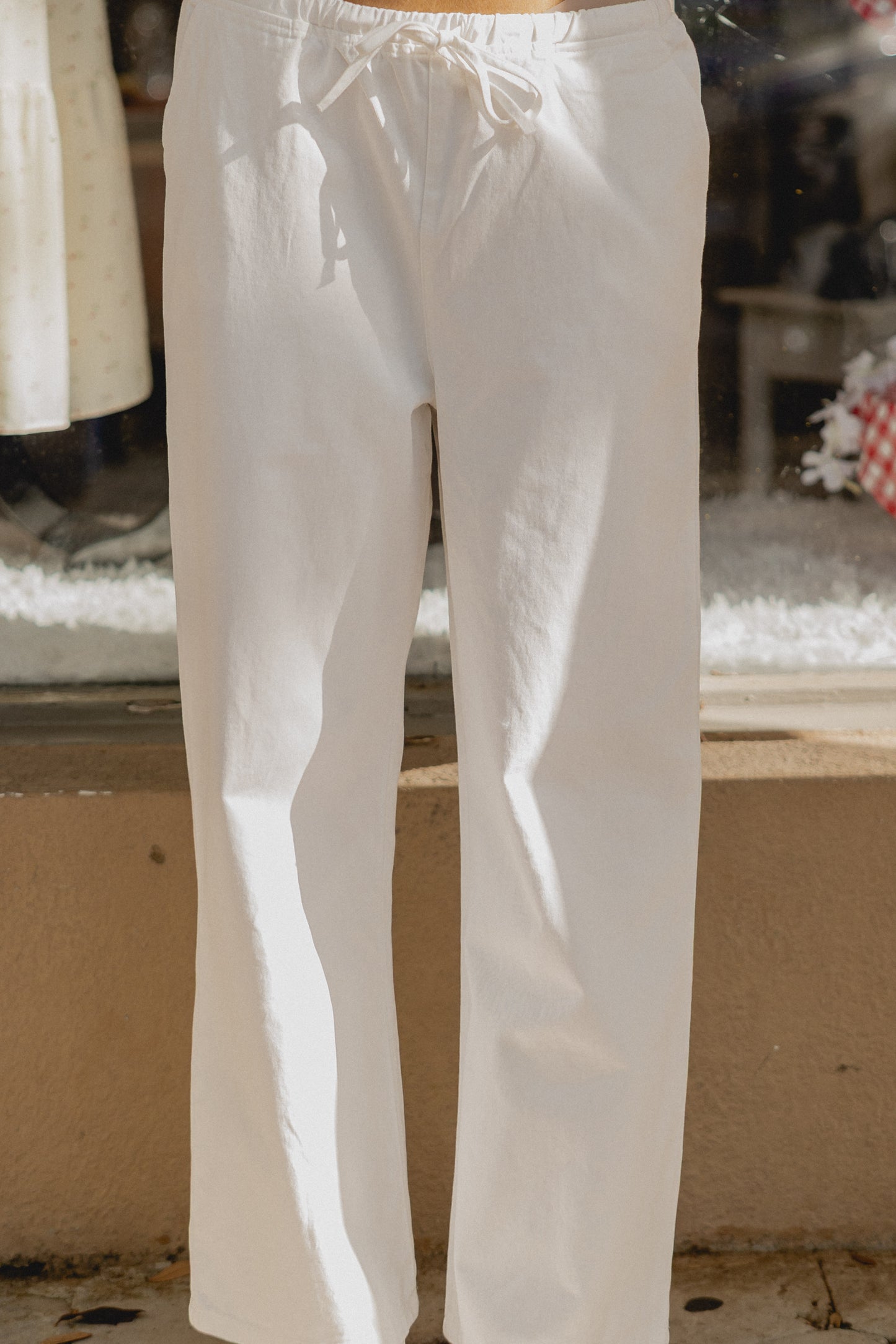 Romanticize Pants White
