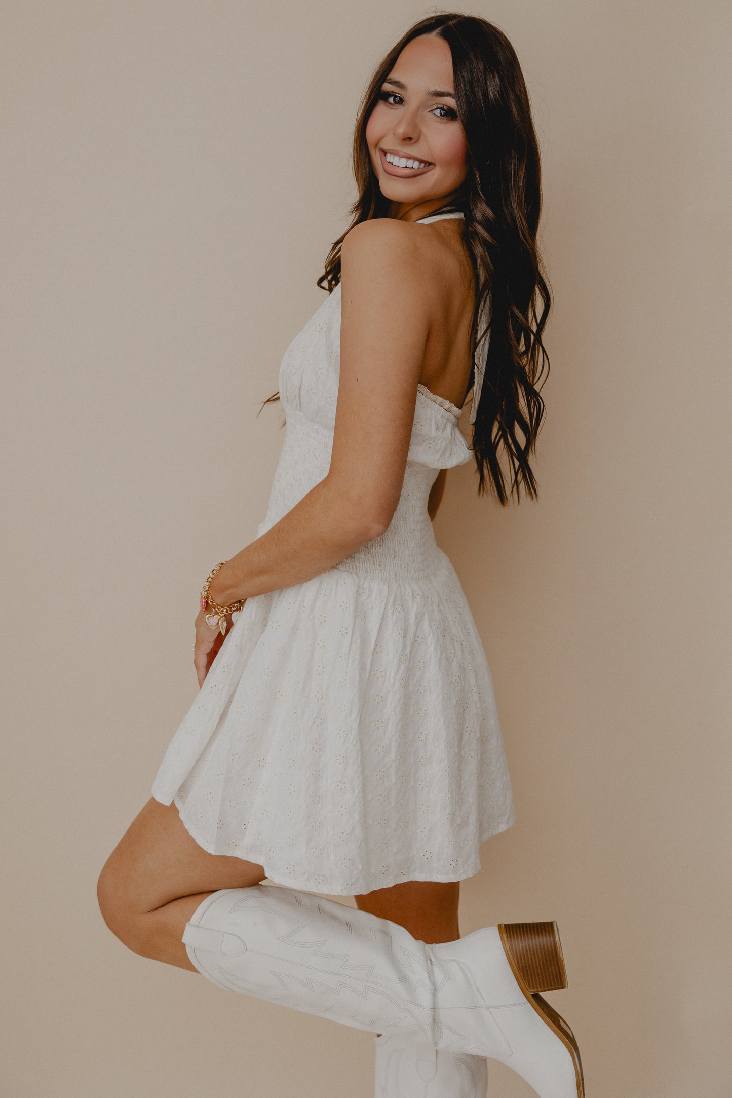 XOXO Gossip Pearl Sequin Top
