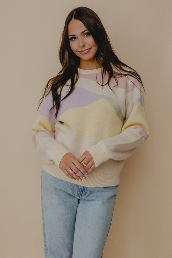 Skyfall Geo Sweater Multi