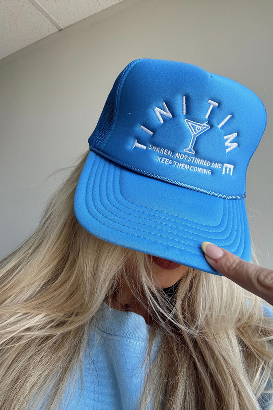 'Tini Time Trucker Hat Blue