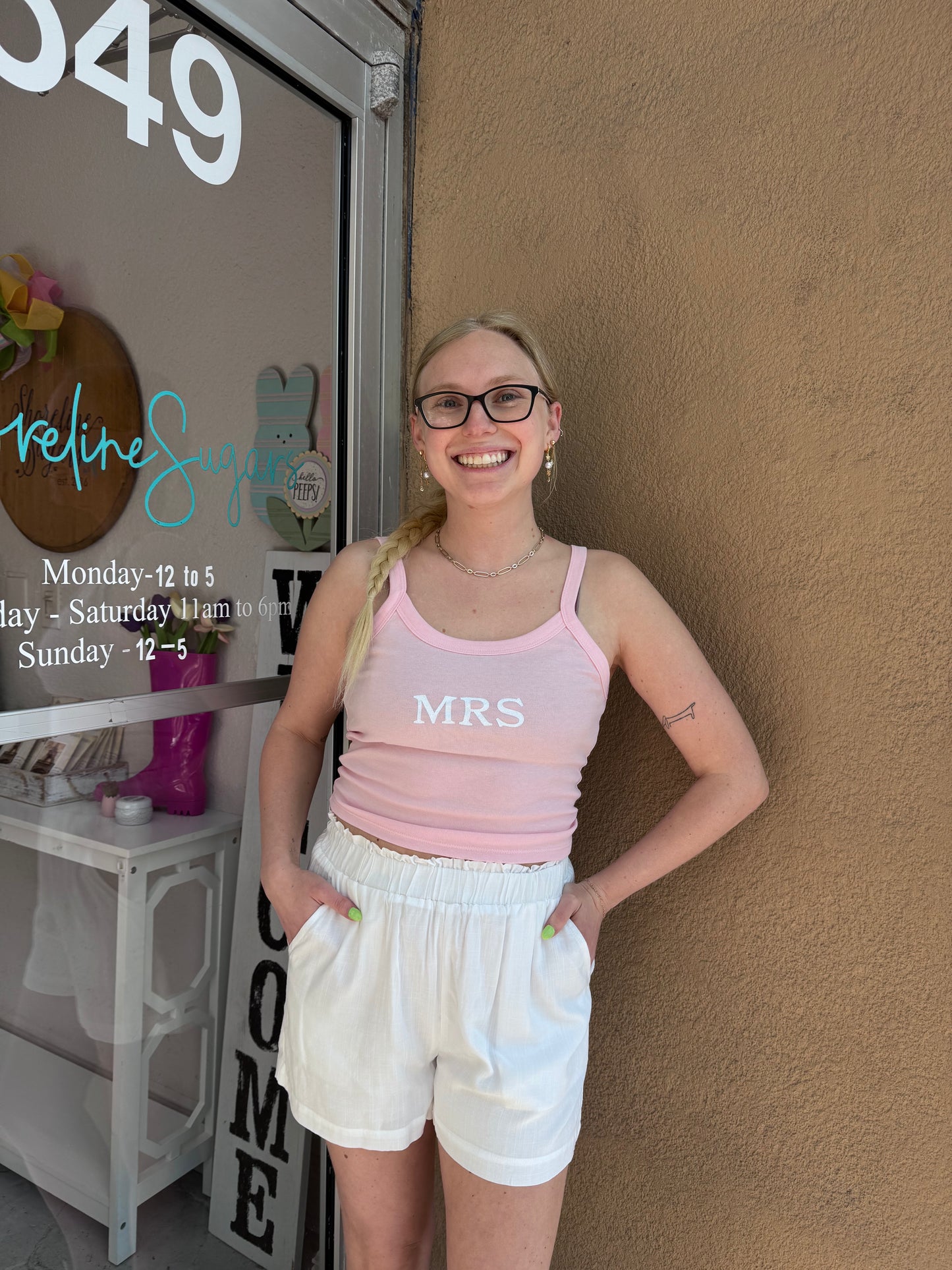 MRS Tank Baby Pink