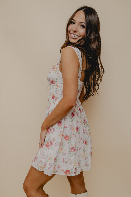 Load image into Gallery viewer, Like Magic Floral Dress Faded Rose
