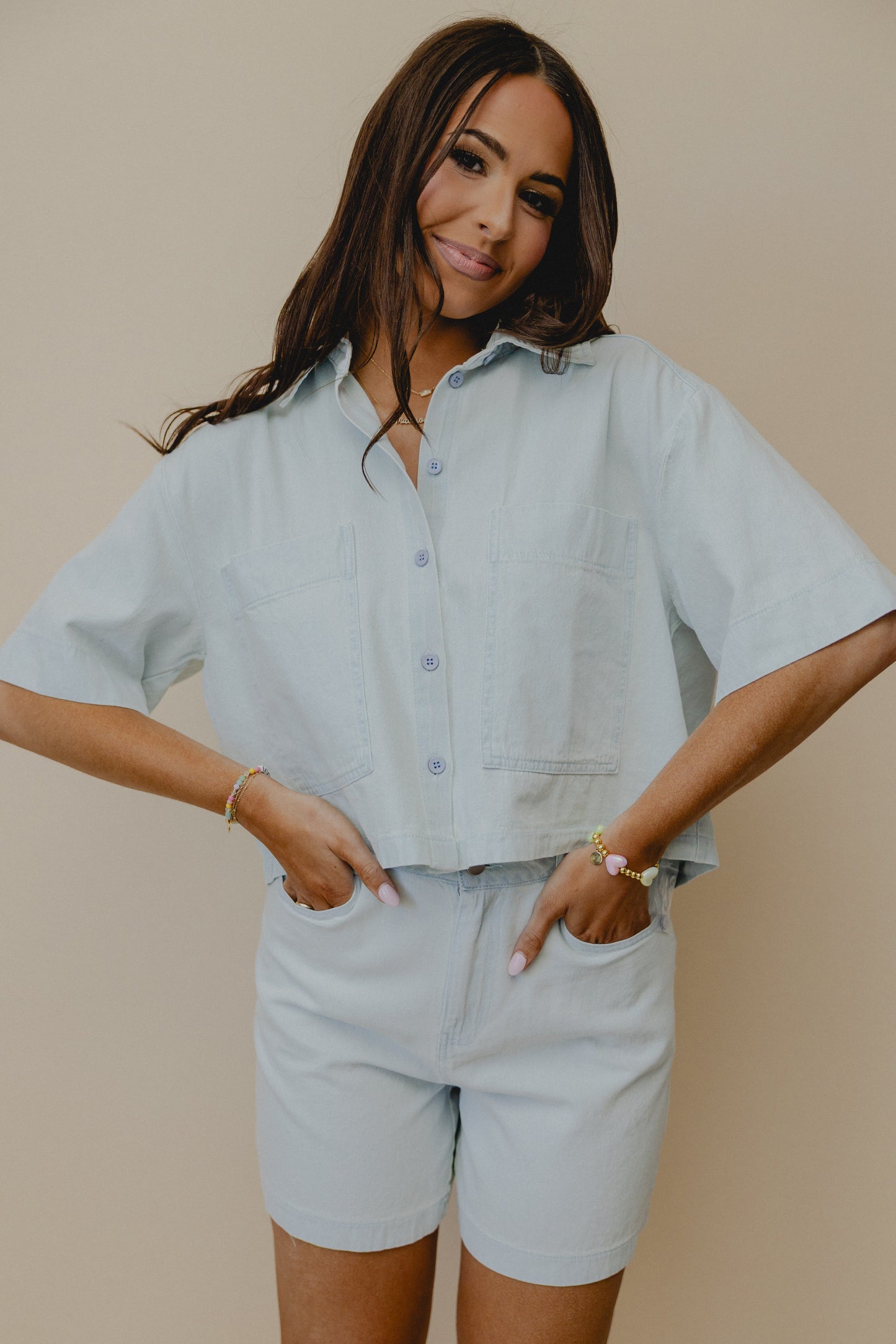 Good Morning Shacket Denim