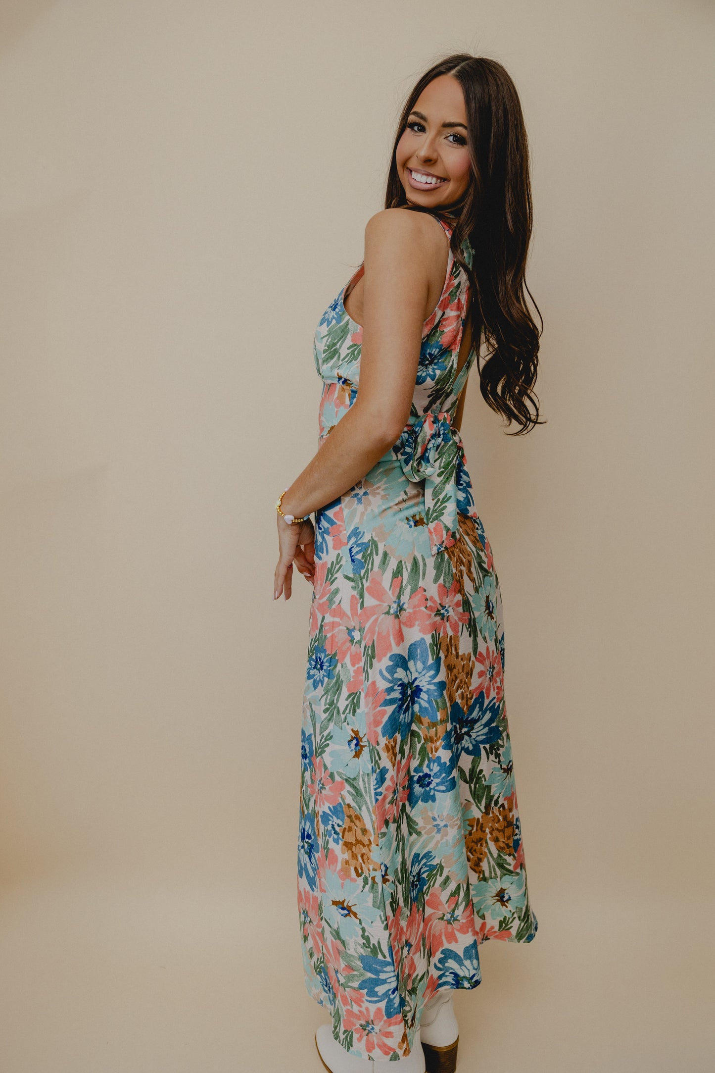 Cheyenne Floral Midi Skirt Multi