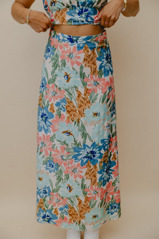 Cheyenne Floral Midi Skirt Multi