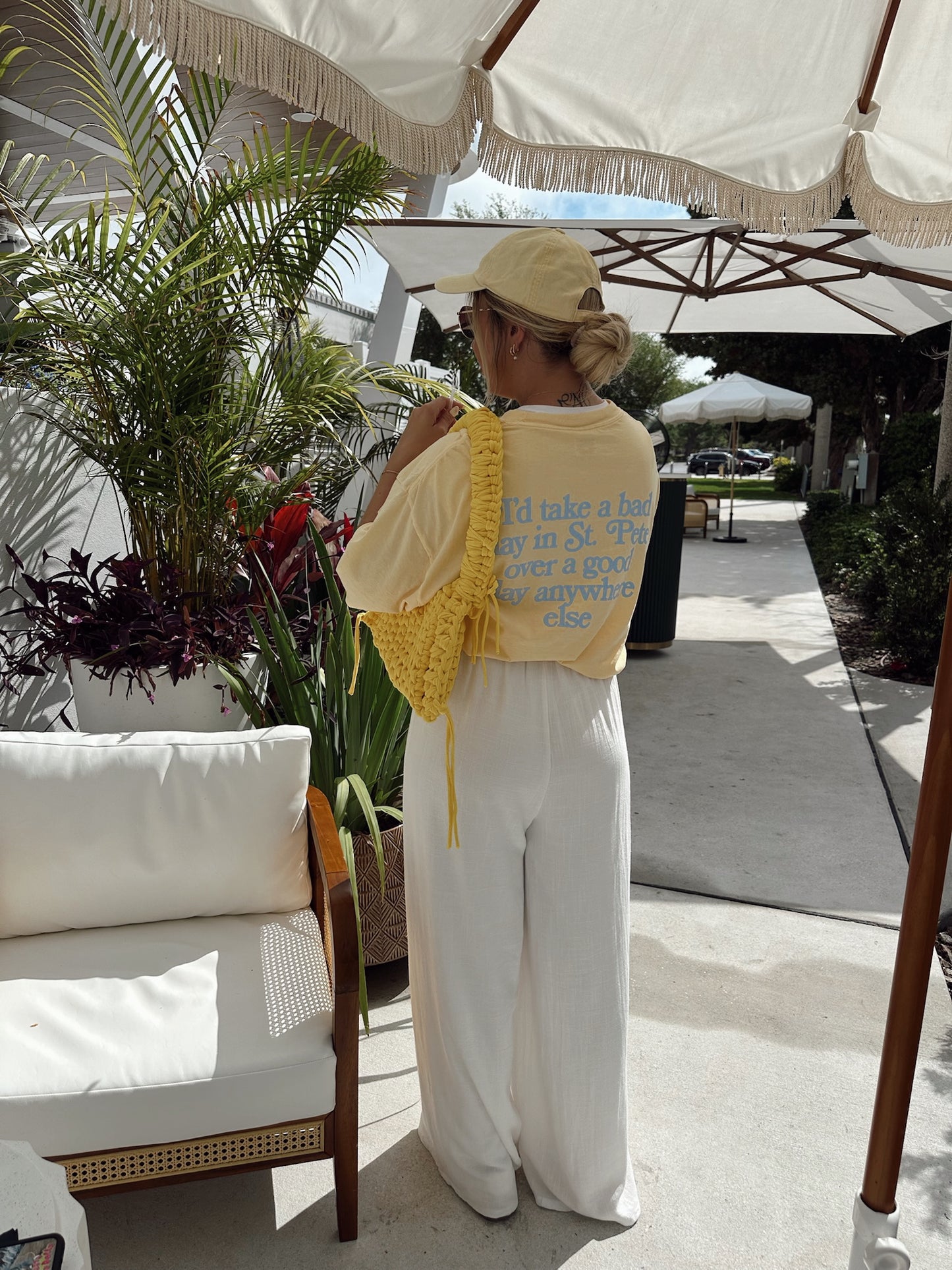 St. Pete! Embroidered Hat Butter