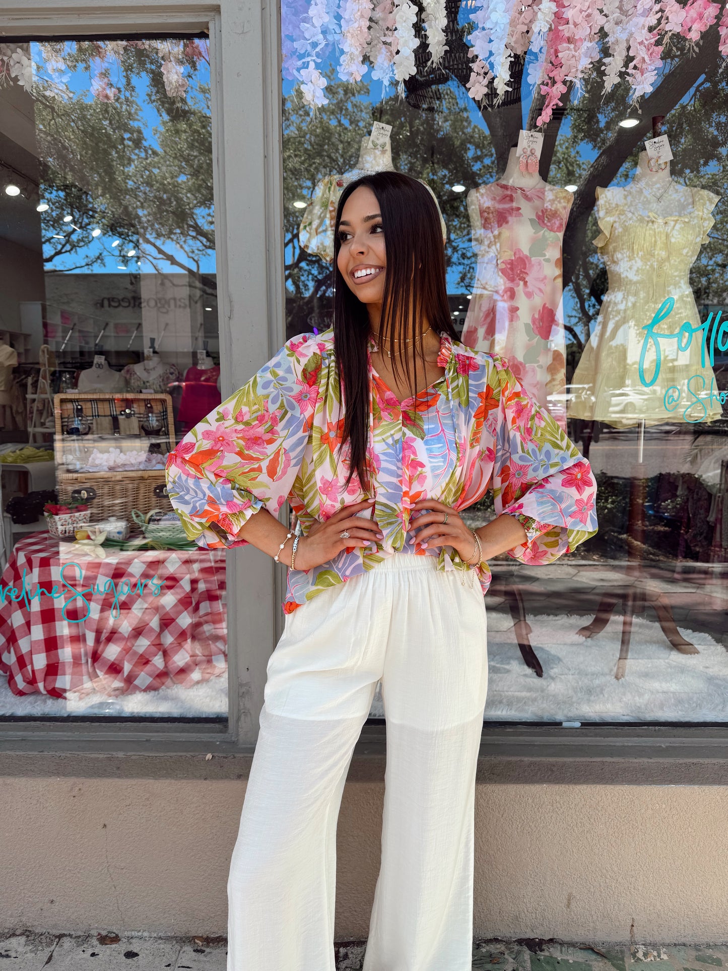 Summer Nostalgia Blouse Multi