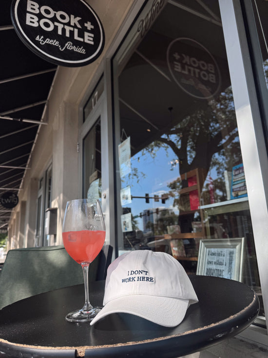 I Don't Work Here Embroidered Hat Ivory