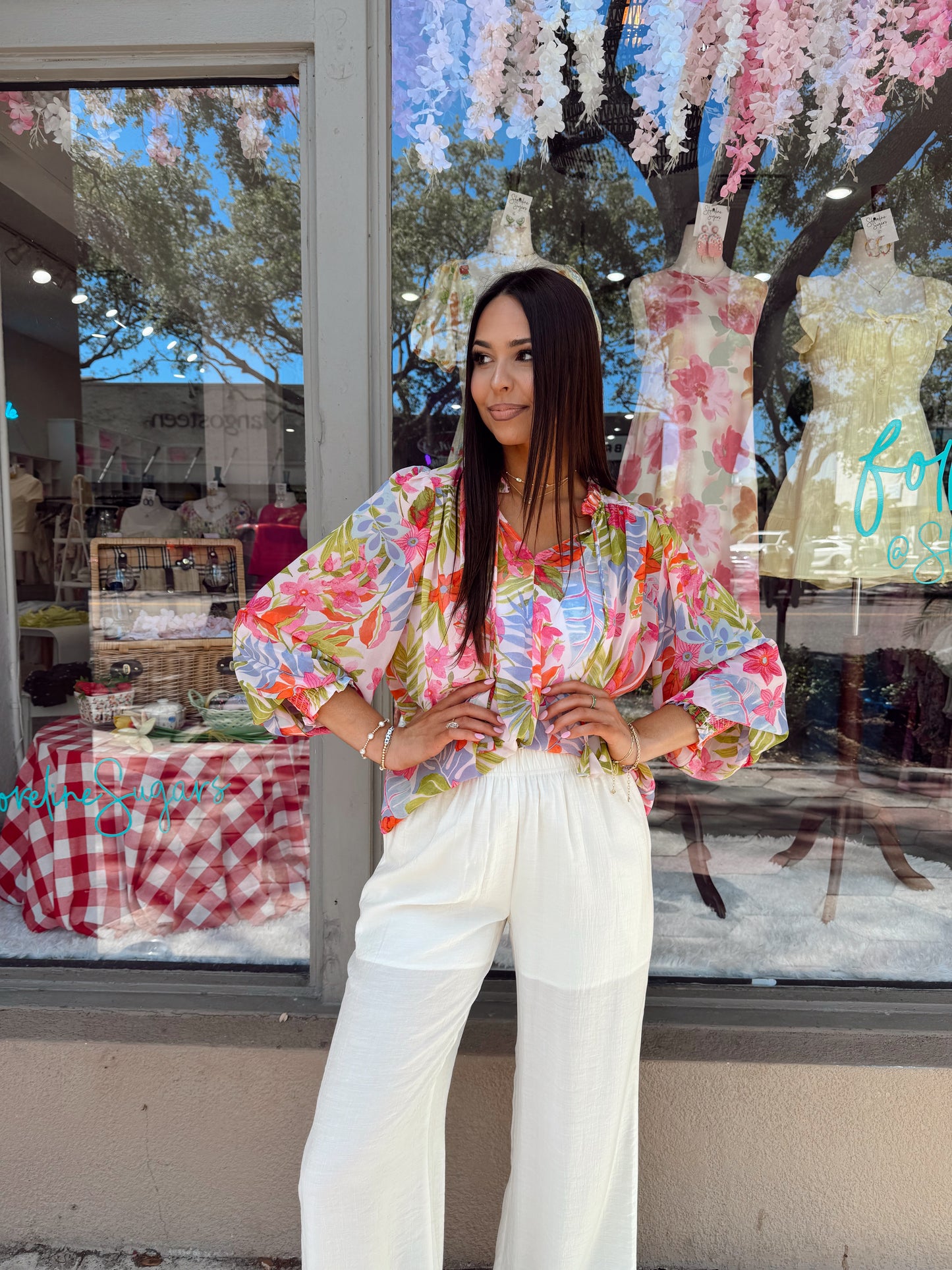 Summer Nostalgia Blouse Multi